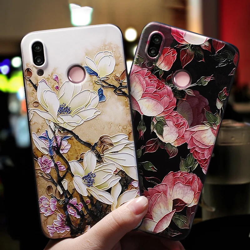 Чехол для Xiaomi mi 9 SE 3D чехол с тиснеными цветами Mi9 T Pro силиконовый cc9 cc9e|Бамперы| |