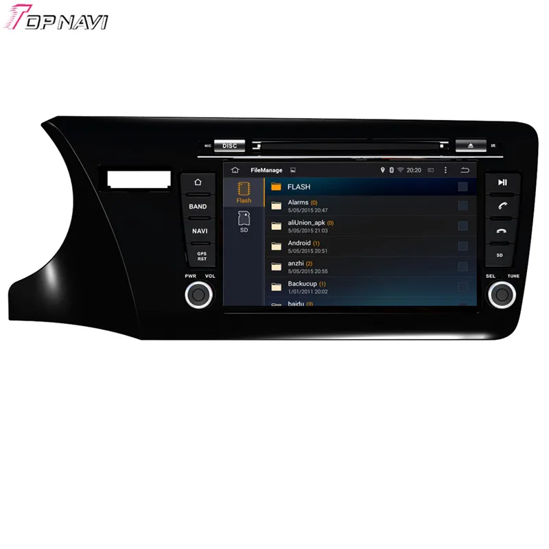 TOPNAVI 8 ''четырехъядерный Android 6 0 Автомобильный GPS навигатор для города 2014-для