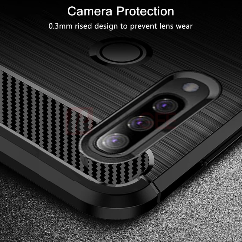 Прочный чехол для huawei Honor 20 Pro Lite противоударный из углеродного волокна View V20 20i 10i