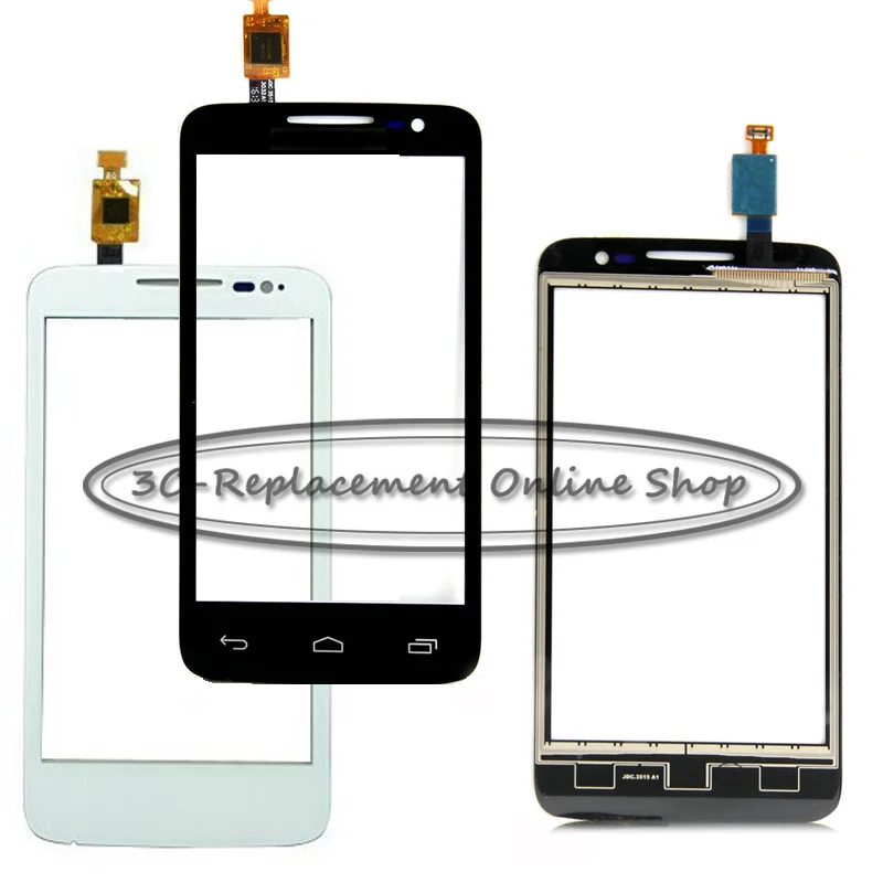 Оригинальный Новый белый/черный для alcatel one Touch ot5020 5020 5020d ЖК дисплей с сенсорным