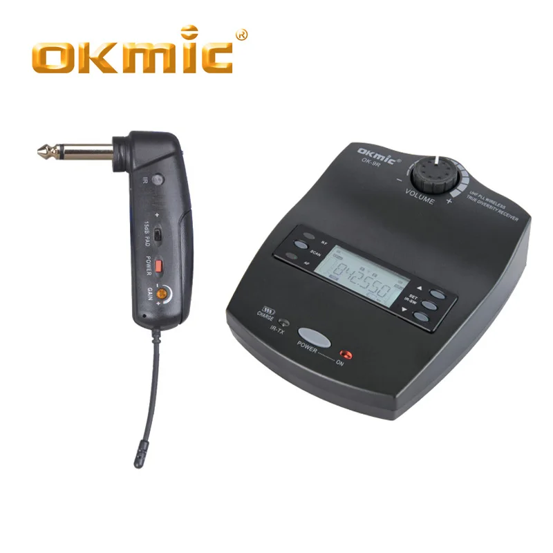 Новинка OKMIC OK 9R/OK 6T беспроводная гитарная система угол 90 градусов домкрат