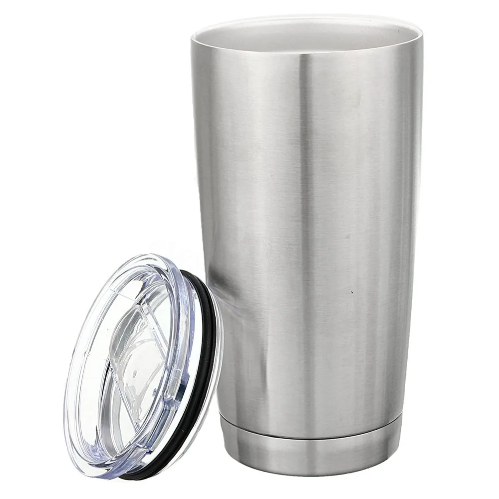 Новая посуда для напитков стакан с двойными стенками из нержавеющей стали