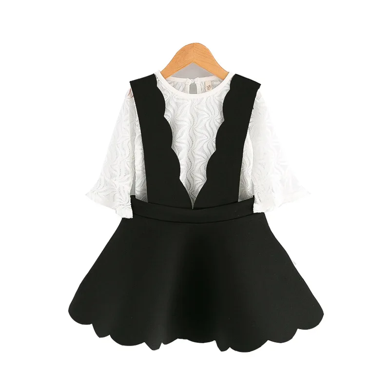 Новинка весны 2019 платье для маленьких девочек одежда с длинными рукавами и