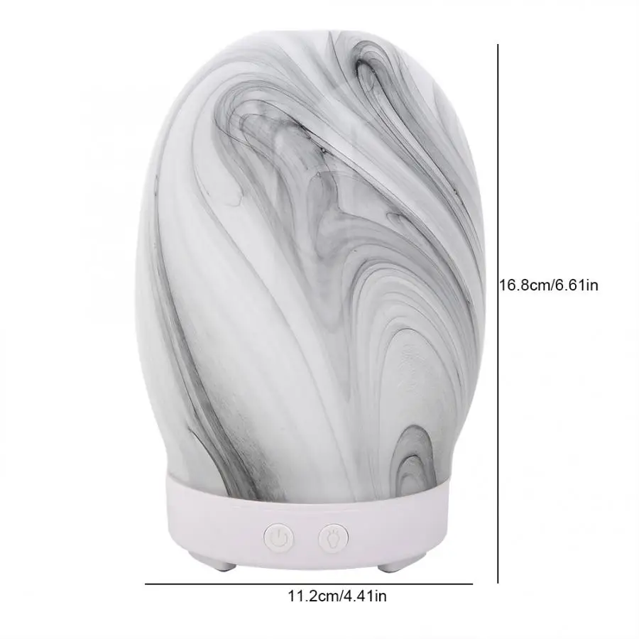 

100ml Ultrasonic Aromatherapy Diffuser Aroma Humidifier LED Night Light