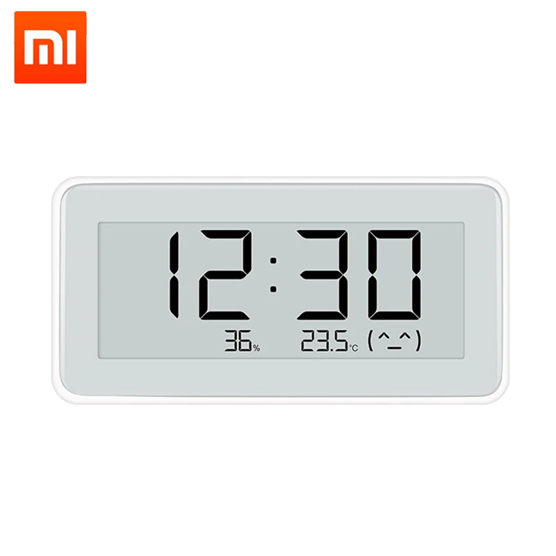 Белый Xiaomi MiaoMiaoCe E-Link Чернила ЖК-экран Цифровые Часы Измеритель влажности Высокоточный термометр датчик температуры и влажности - Цвет: Белый