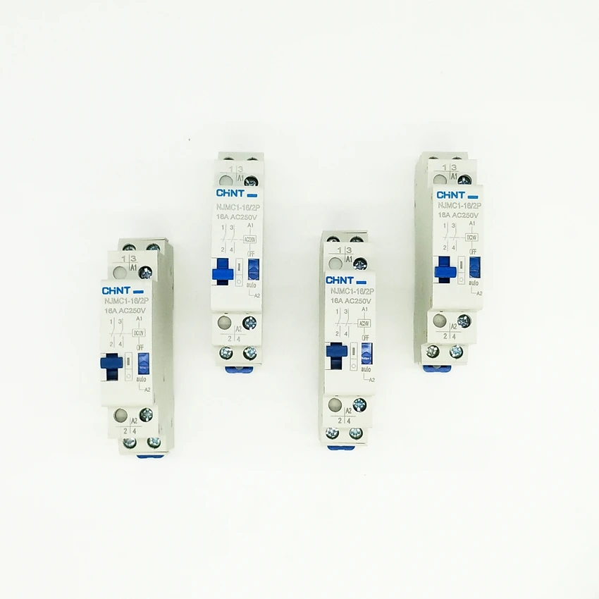 CHINT NJMC1 16/2P 16A Plus реле AC220V DC24V AC24V DC12V|Реле| |