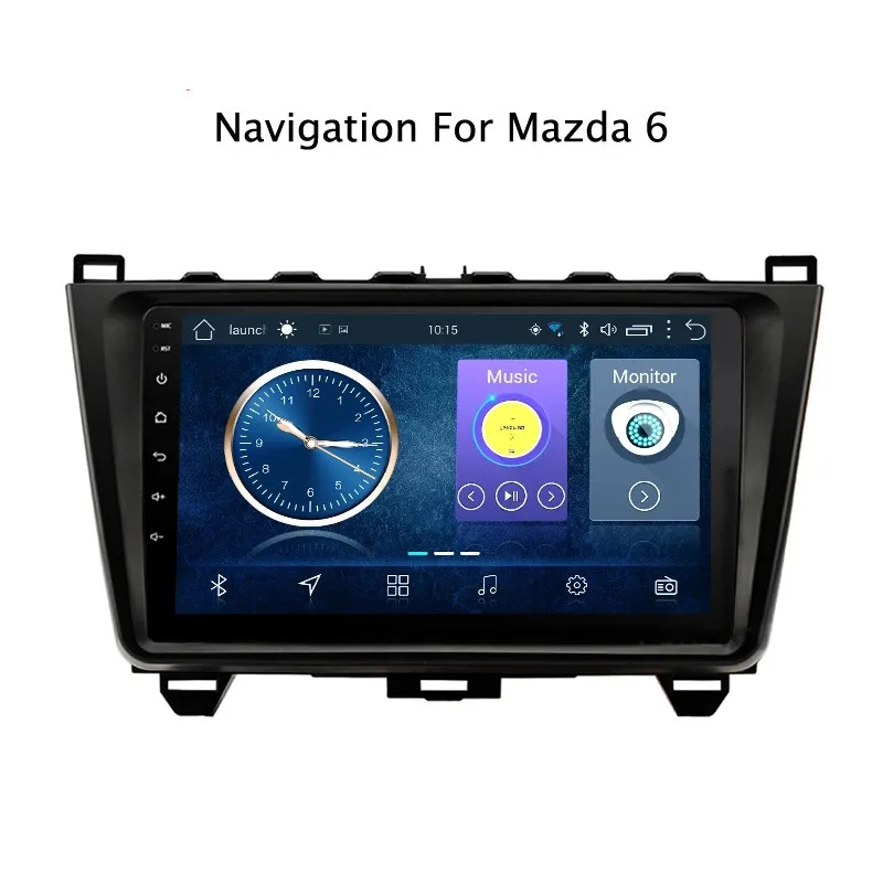 NAVITOPIA 9 дюймов полный сенсорный экран Android 8 1 2G ram 3 rom автомобильный DVD gps навигатор