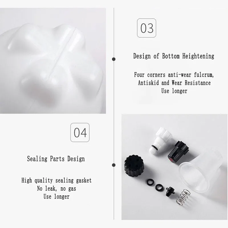 Ручной распылитель высокого давления Вращающаяся насадка 2 л насос для садового