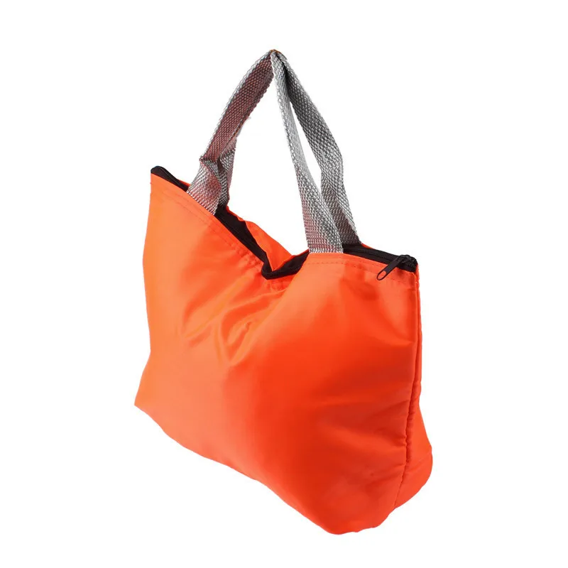 Cooler Bag Waterproof Nylon Practical Small Portable Ice Bags Thermos Lunch Box Picnic Packet Bento Box Food Thermal Bag#R5