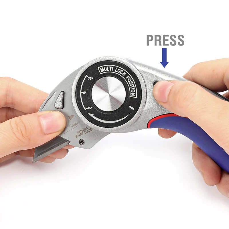 workpro new folding knife security knives utility knife aluminum handle pipe cutter free global shipping