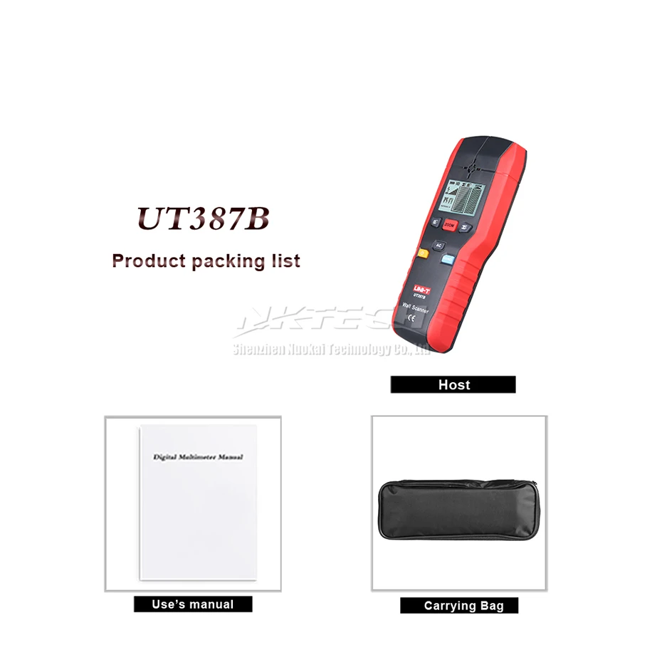 UNI T UT387B сканеры стен черных метров цветные металлодетекторы медные деревянные