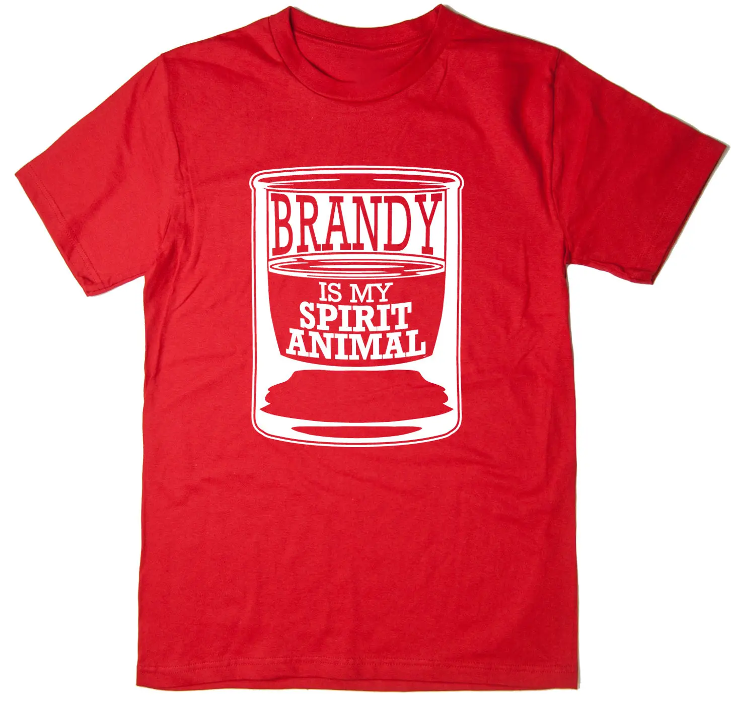 

2019 Hot sale Free shipping Brandy Is My Spirit Animal - Funny T-shirt - Many Colours