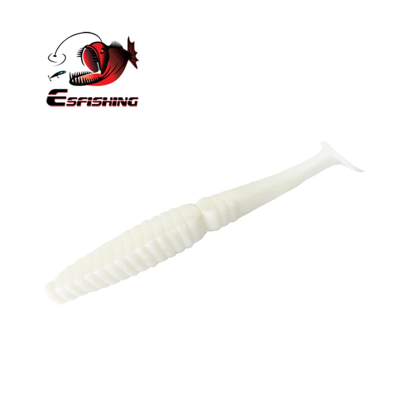 ESFISHING Fishing Lures Silicone Bait Soft Stagger Shad 100mm 7.2g 6pcs Trout Pesca Smell Pike | Спорт и развлечения