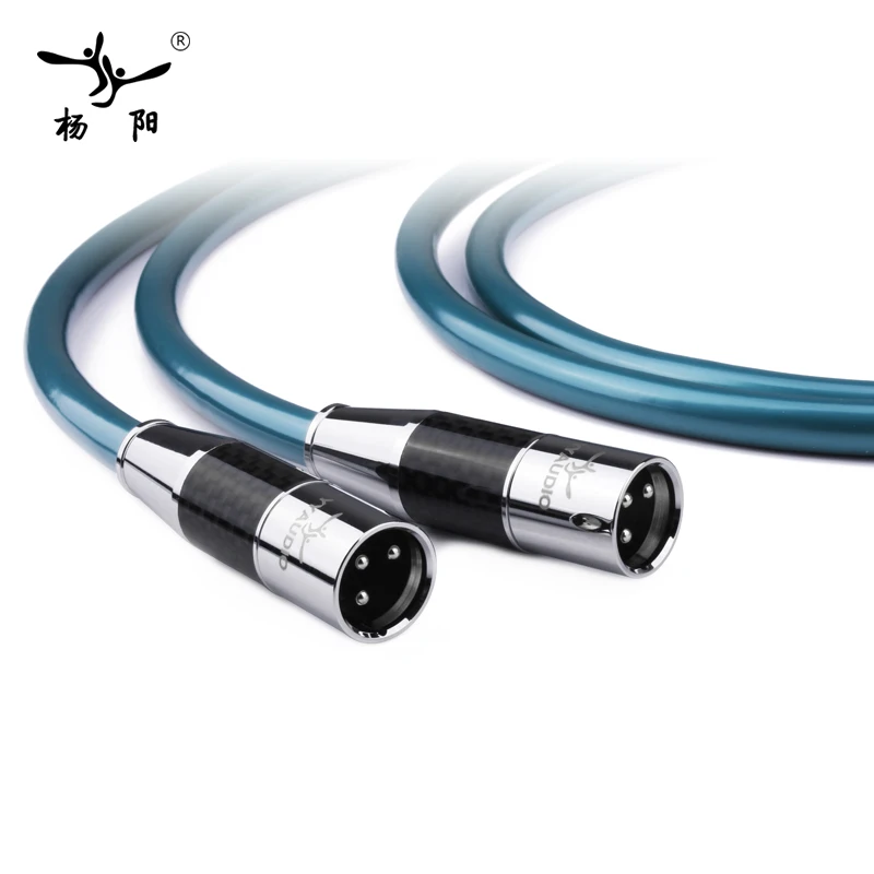 YYAUDIO ORTOFON N8 Hifi RCA к XLR кабель чистый OCC высокое качество 2 штекер кабель|rca to xlr cable|hifi