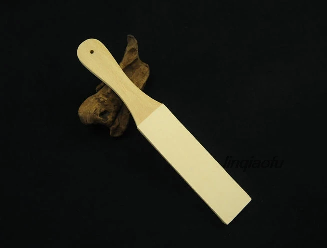 

Double-sided shovel board / sharpening board Grinding and polishing Deburring leather tool can be used alone with abrasive paste