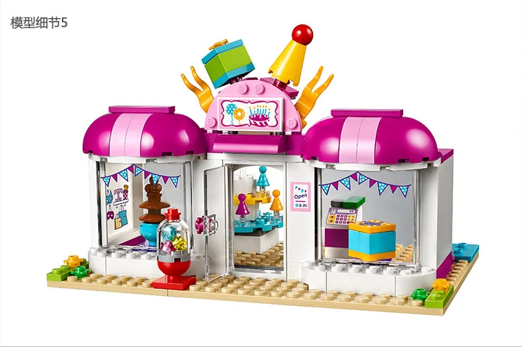 Bela 10557 совместимый с друзьями 41127 парк развлечений игры модель строительные блоки кирпичи игрушки для Рождественский подарок