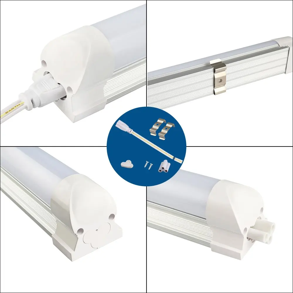 Интегрированная Светодиодная трубка T8 led 1200 мм 22 Вт CE Rohs 4ft Трубное освещение SMD2835