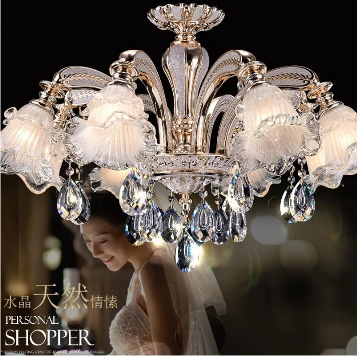 Современная светодиодная люстра из итальянского стекла хрустальная ручной