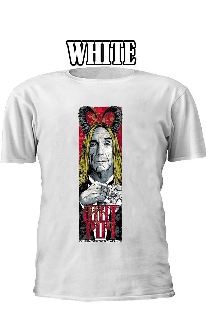 IGGY POP THE STOOGES Берлинская постерная футболка бейсбольный жилет для мужчин и женщин