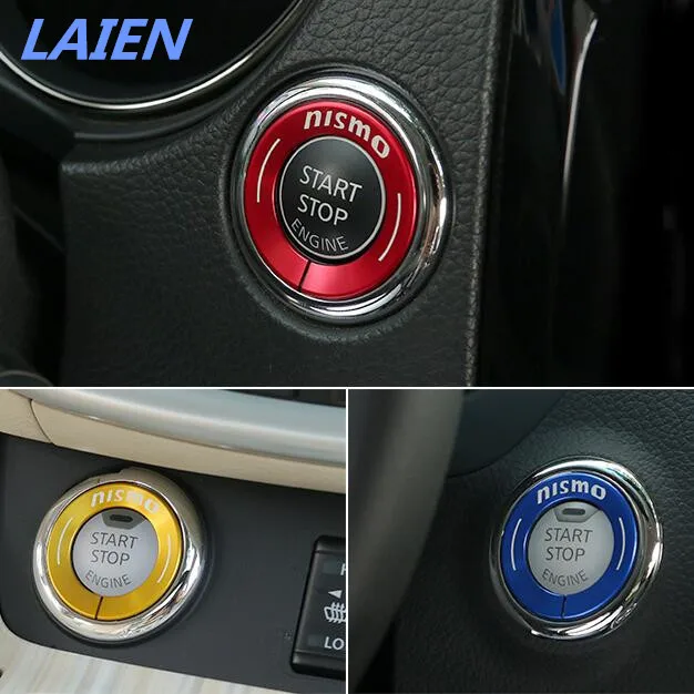 Новинка! Для Nissan Qashqai Мурано X Trail X-Trail T32 Rogue Teana 2015 2016 зажигания украшения кольцо