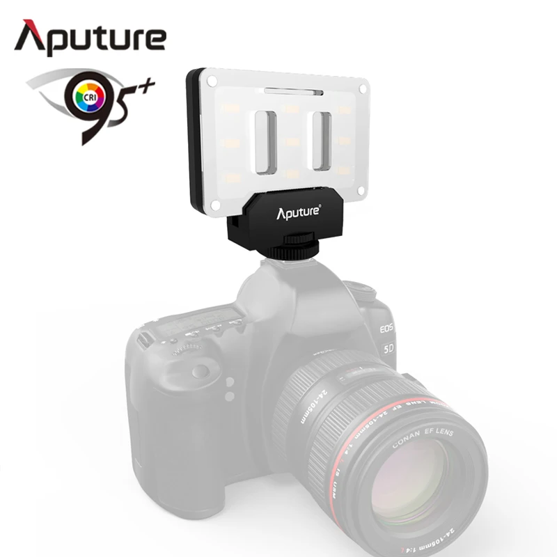 Aputure al светильник M9 LCI/CRI 95 + на камеру заполняющий свет USB Перезаряжаемый