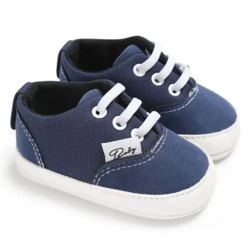 2018 Newborn Infant Baby Kids Boy Girl Shoes Popular Casual Canvas Sneaker Soft Sole Kid Unisex Crib Prewalker 0-18M |