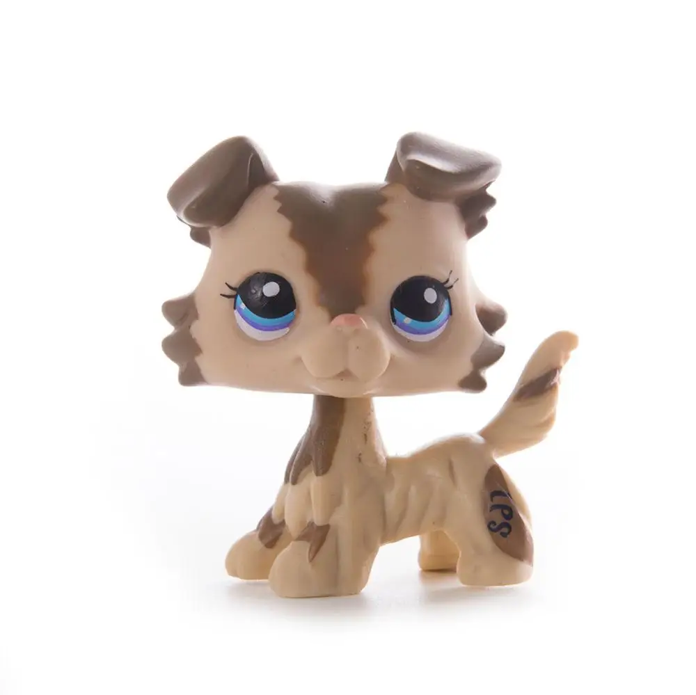 Милая игрушка-собака с короткой шерстью LPS pet shop фигурка экшн-станции дог колли