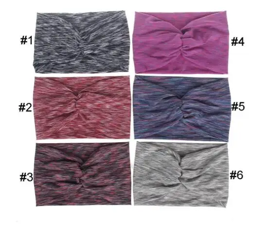 Женская этническая широкая эластичная повязка для волос 1 шт. |