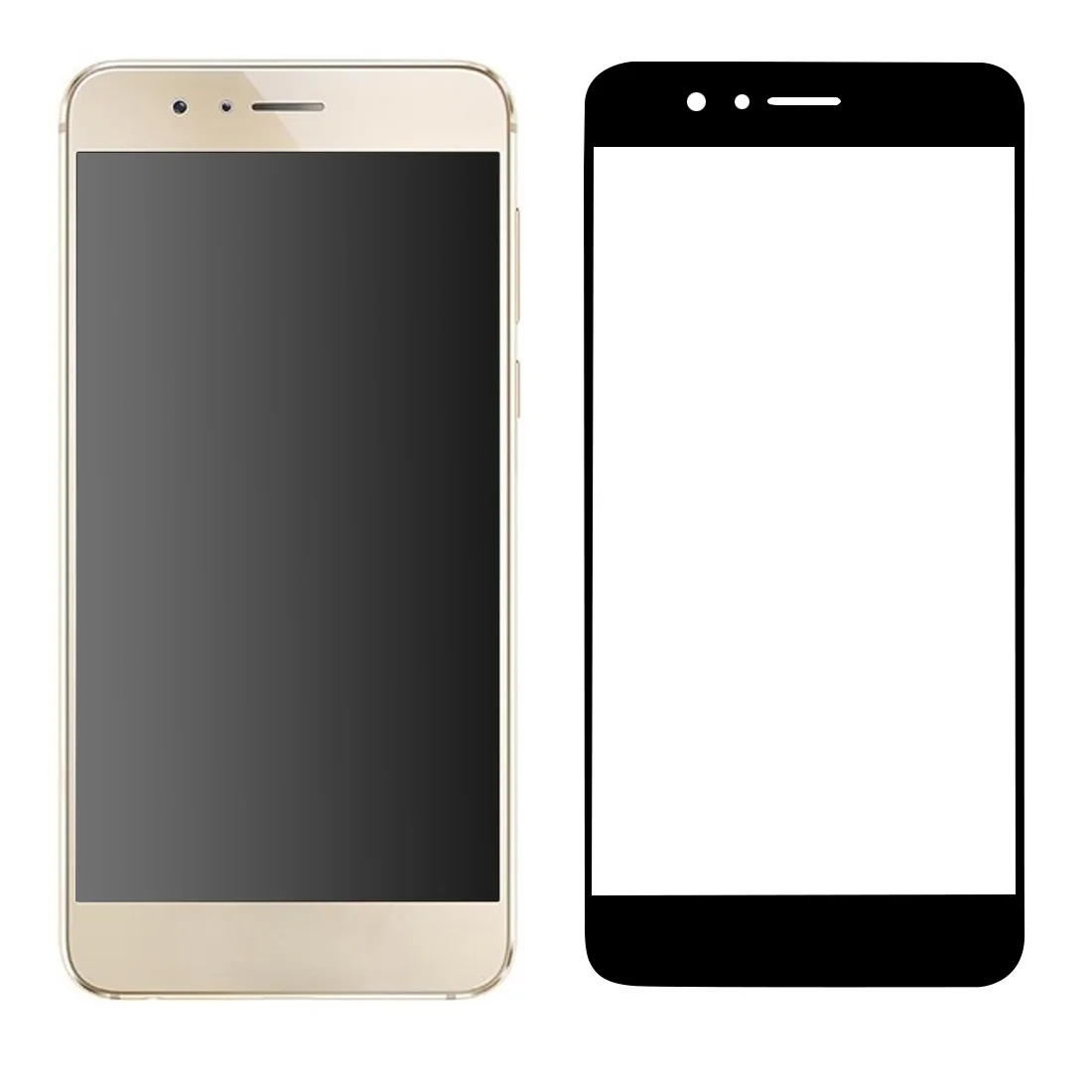 Для Huawei Honor 8 9 легкая закаленная Защитная стеклянная пленка для экрана световая