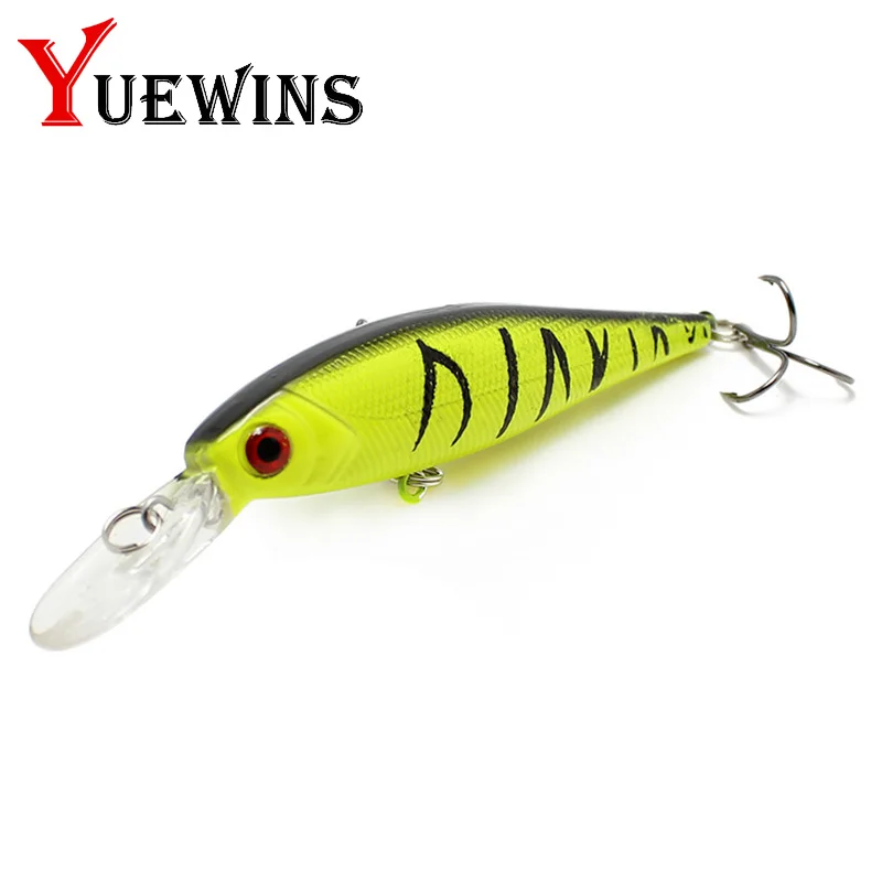Рыболовная приманка Yuewins Minnow 10 см 9 1 г плавающая искусственная жесткая для рыбы