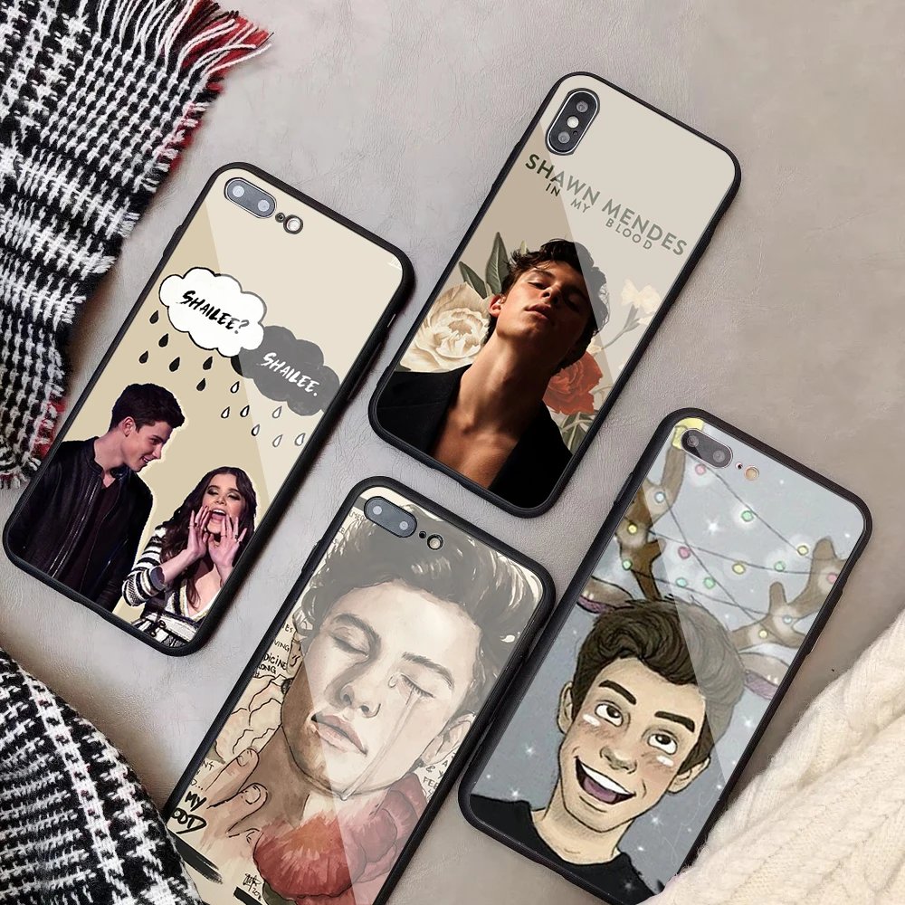 Поп певица Шон Мендес Magcon 98 чехол из закаленного стекла для телефона iPhone 6 6plus 78 8plus