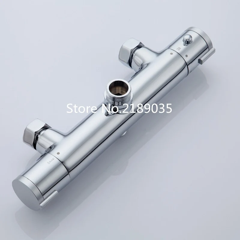 Термостатический кран для душа смеситель ванны и медь с постоянной температурой