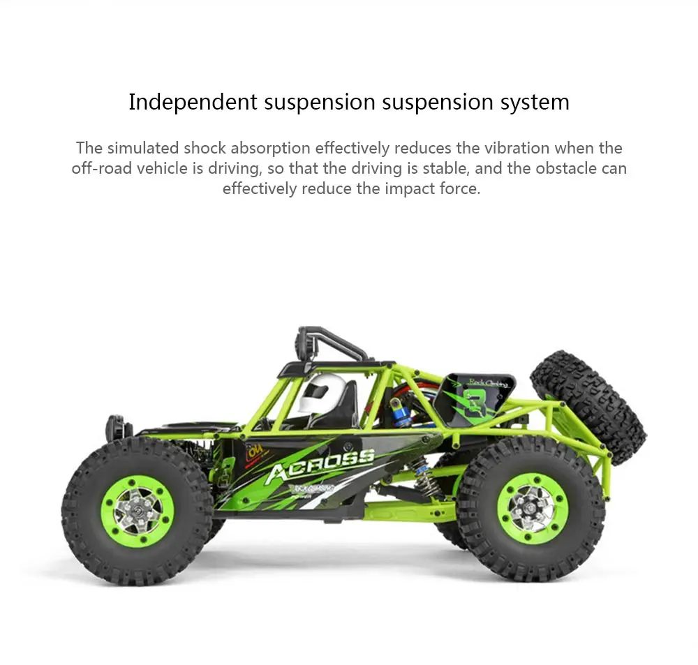 Оригинальные игрушки Wltoys 12428 RC скалолазание игрушки 1/12 Масштаб 2,4 г 4WD автомобиль с дистанционным управлением 50 км/ч высокая скорость RC автомобиль внедорожник подарок