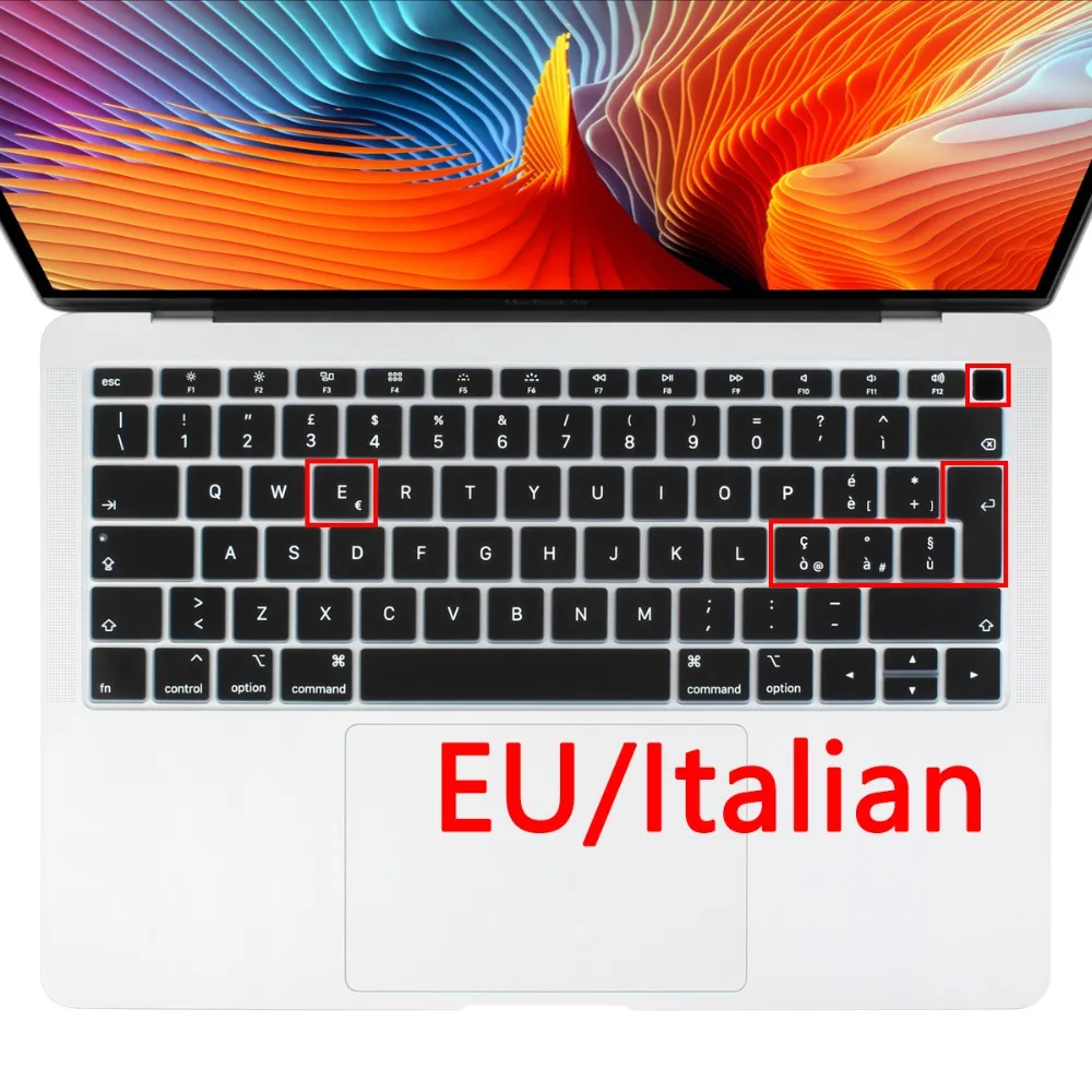 

Защитный чехол для клавиатуры Macbook Air 13 2019 2020 A2179 A1932