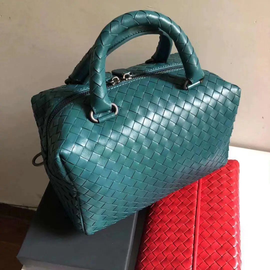 Сумка bolsa feminina, фирменная новинка, модная женская сумка-тоут с подушкой, сумка, высокое качество, овчина, тканые сумки через плечо