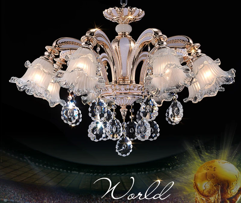 Роскошная хрустальная люстра SHIXINMAO Светильники для гостиной хрустальные