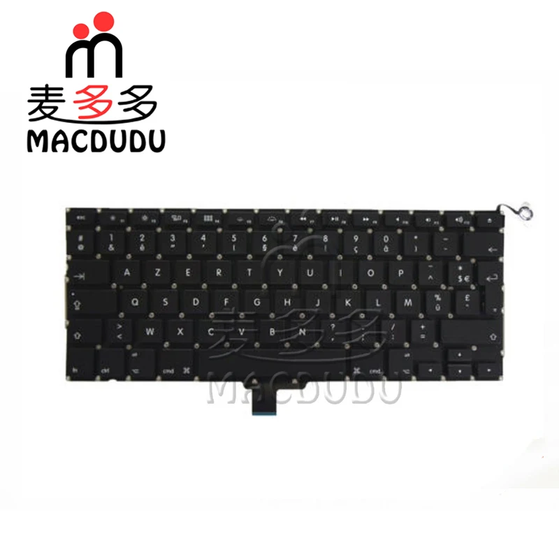 

New FR French Clavier Keyboard AZERTY For 13" Macbook Pro A1278 2009-2013 year