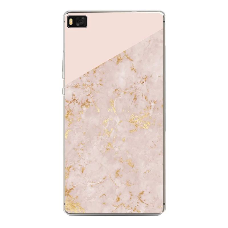 Мягкий прозрачный чехол для телефона из ТПУ huawei P10plus P8 P9lite honor 3c 4c 6a 7 8 9 5c мраморные