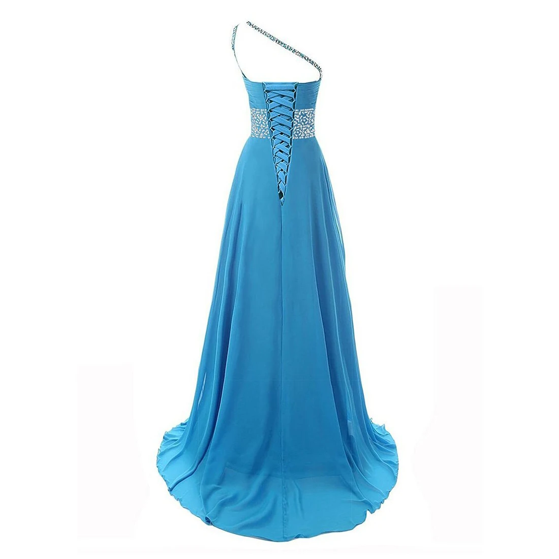 Длинное ТРАПЕЦИЕВИДНОЕ ПЛАТЬЕ подружки невесты с одним плечом; Vestido De Madrinha De Casamento Longo; элегантные платья для выпускного