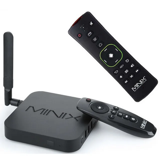 NEO U1 with A2 Lite MINIX NEO U1 Android tv Box Amlogic S905 четырехъядерный 2G/16G 802,11 2,4/5 GHz WiFi H.265 HEVC 4K Ultra HD Smart tv Box - Цвет: NEO U1 with A2 Lite