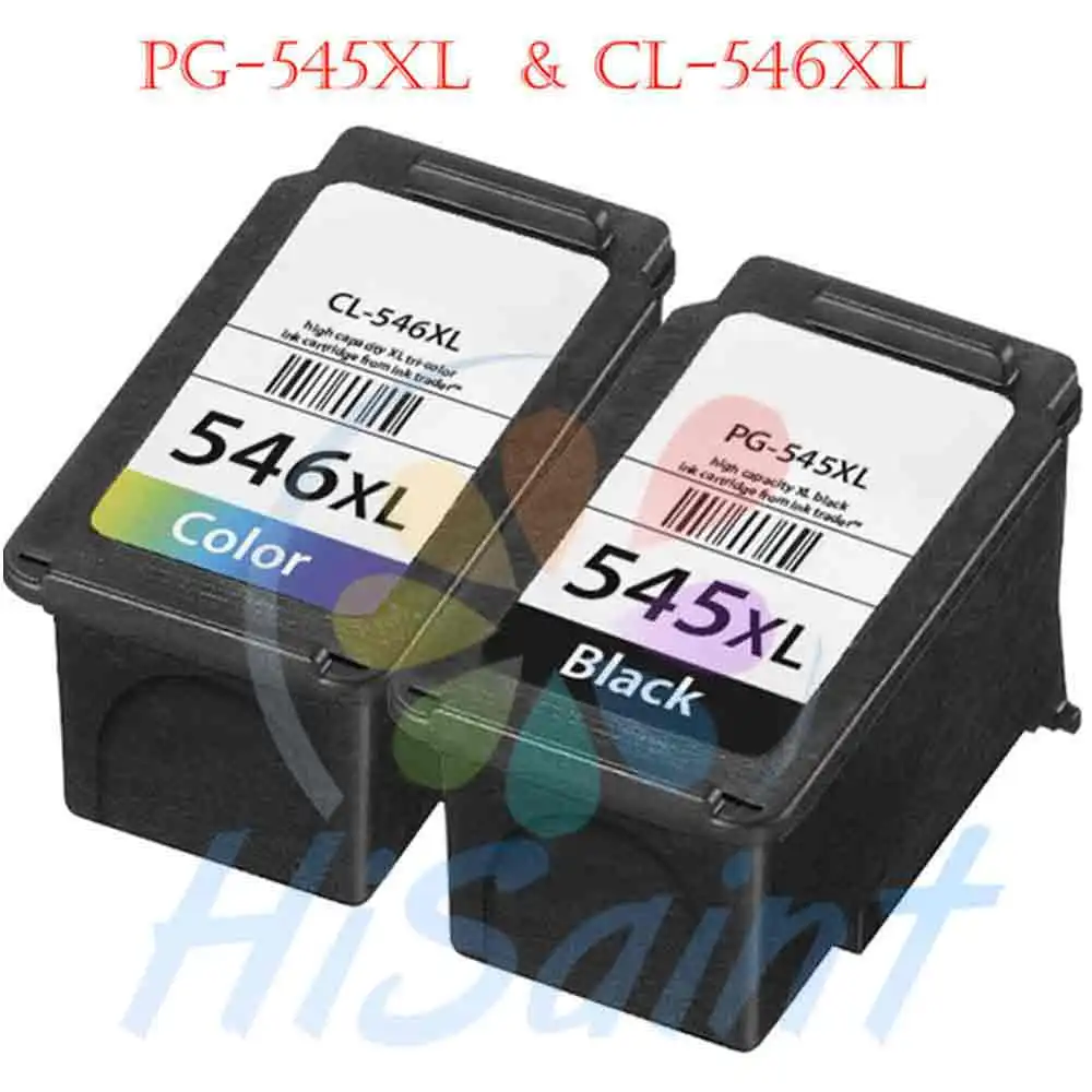 Hisaint для Canon PG-545 CL-546 картриджи PG 545 CL 546 для Canon PIXMA MX495 принтеры
