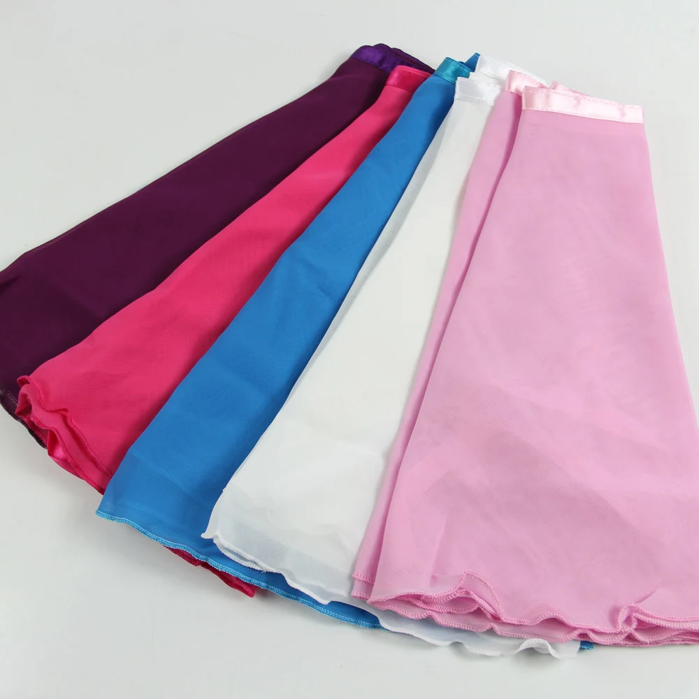 Новинка женская шифоновая балетная юбка пачка для взрослых девочек танцев шарф