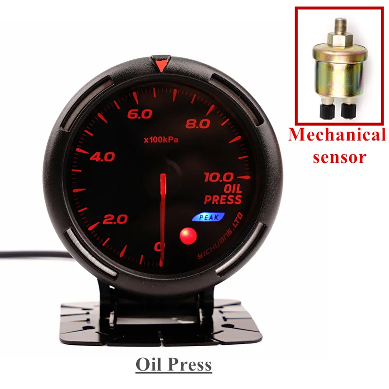 Oil Press-Mechanical DEFI Boost Gauge для suzuki vitara qashqai j11 mini cooper fiat punto opel corsa octavia турбо Давление Авто метр 60 мм - Цвет: Oil Press-Mechanical