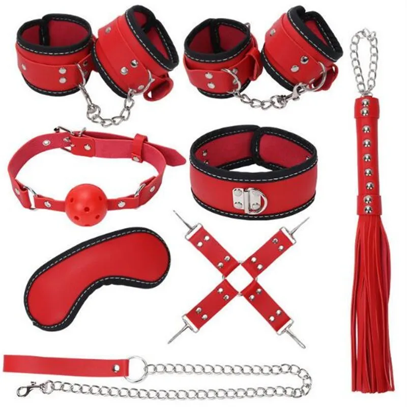 Sex Lingerie Erotic BDSM Kits Bondage Butt Anal Rope Hand Cuffs Whip Blindfold Dildo Toys Adult Game | Красота и здоровье