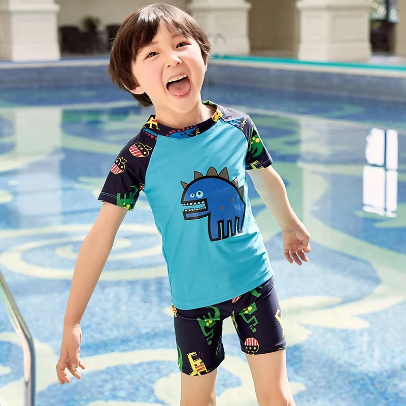 Детский пляжный купальный костюм для детей детский из 2 предметов Быстросохнущий