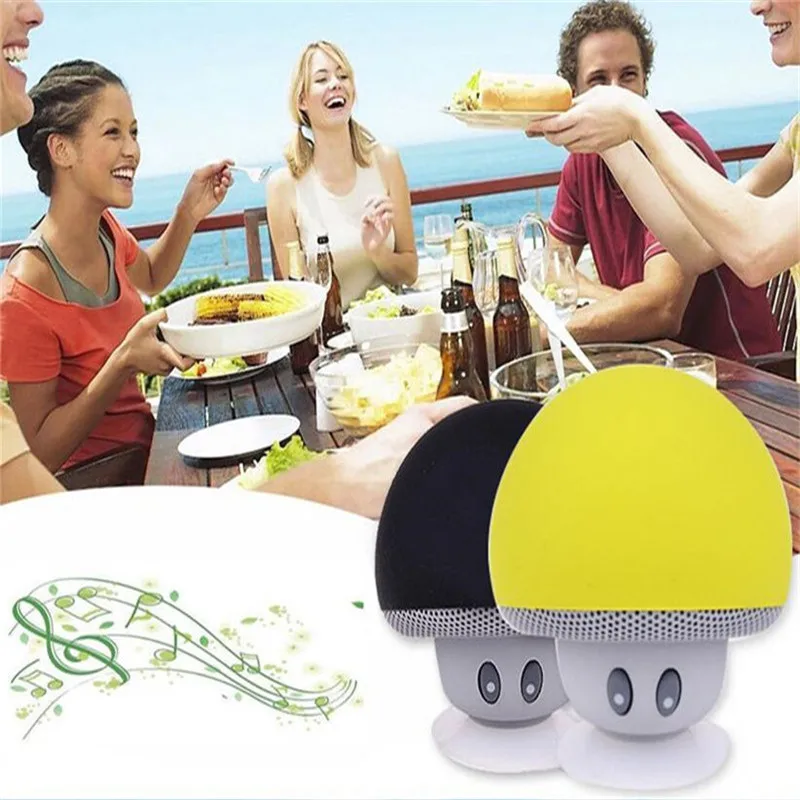 2020 Новый беспроводной Bluetooth мини динамик Гриб водонепроницаемый силиконовый
