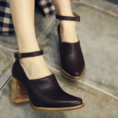 Весна Новый стиль ручной работы женские низкие ботинки|Женские туфли| |