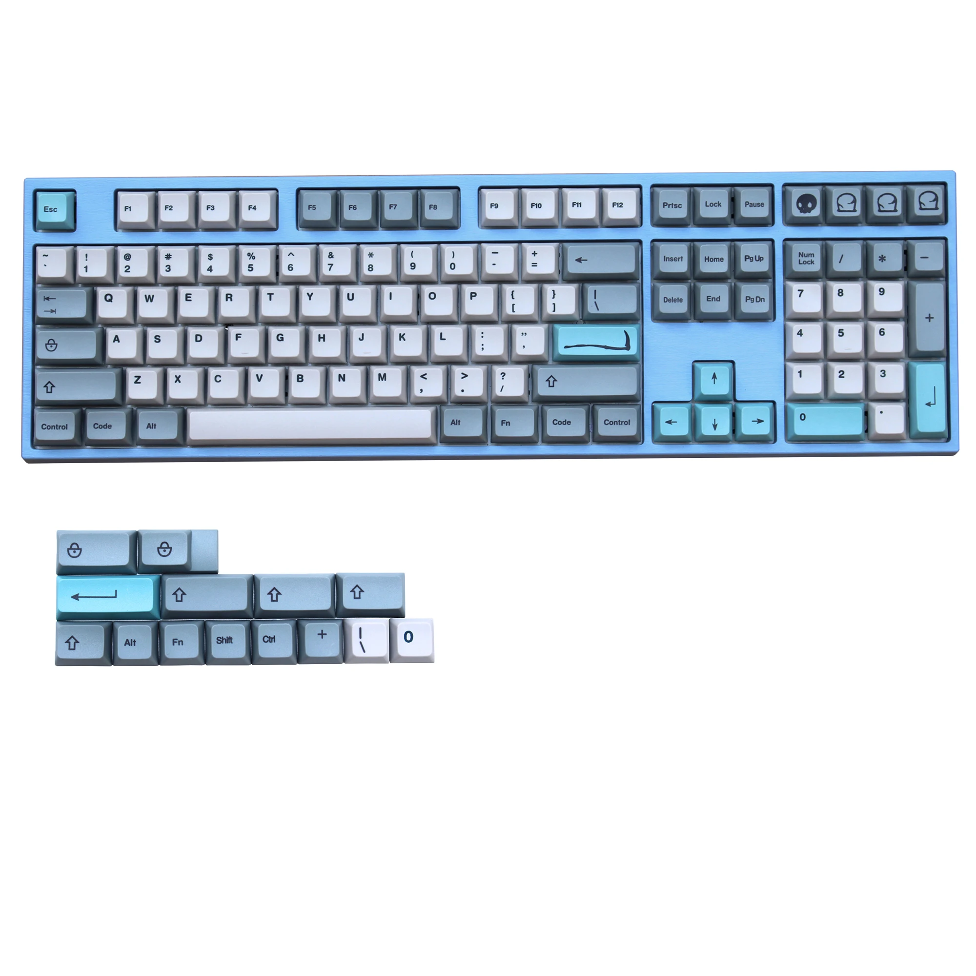 WIANXP XDAS профиль keycap 108/122 клавиш краситель сублимированный filco/DUCK/Ikbc MX Переключатель механическая клавиатура keycap, только keycaps