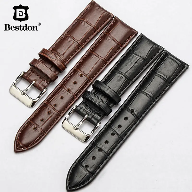 Ремешок мужской из воловьей кожи Модный мягкий прочный Воздухопроницаемый