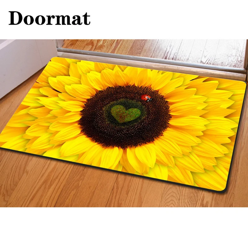 Коврик 3D с животным принтом ковры Нескользящие кухонные коврики Para Casa Sala для дома